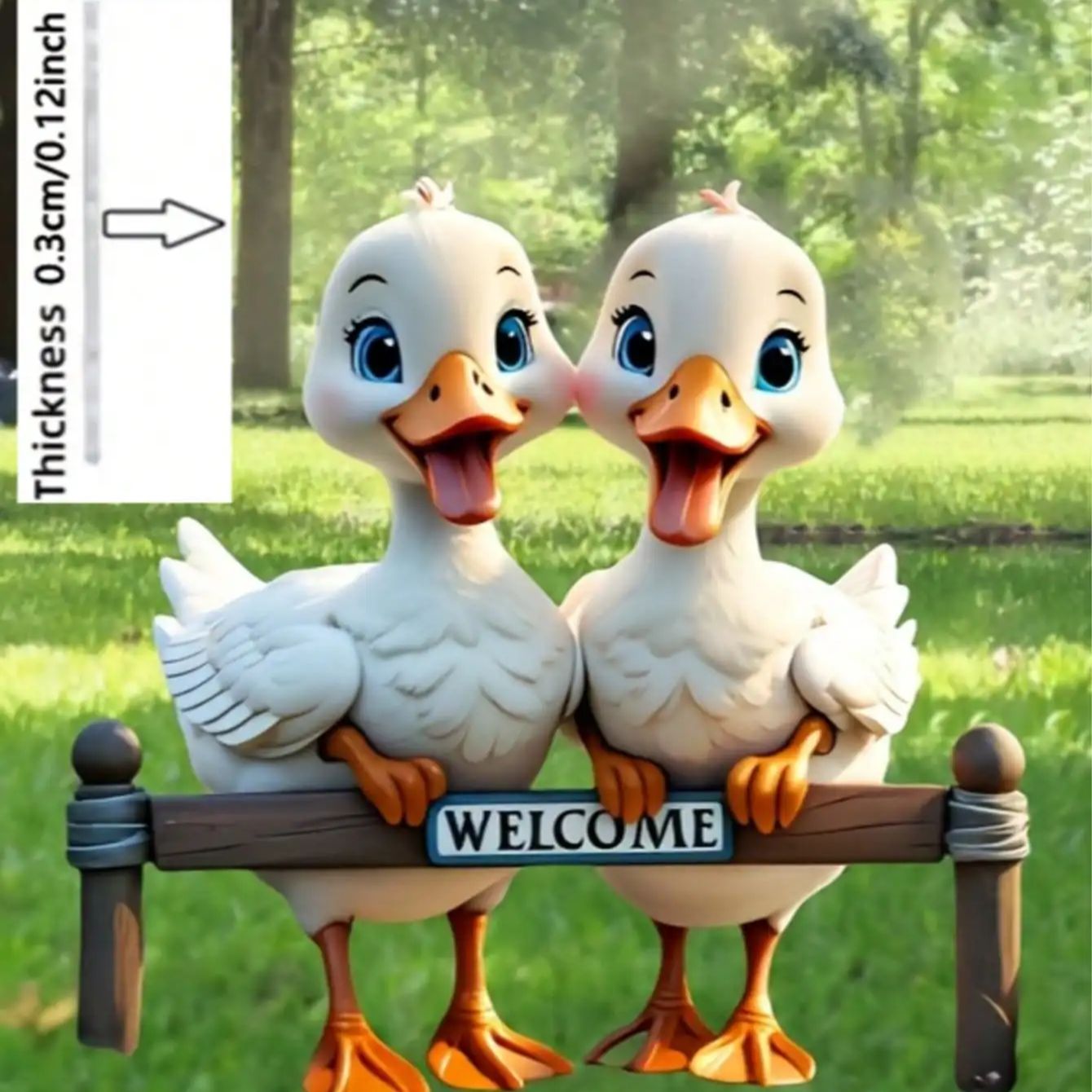 Smart Garden Ornaments - 1PCS Duck Outdoor Decoration Sculpture Durable