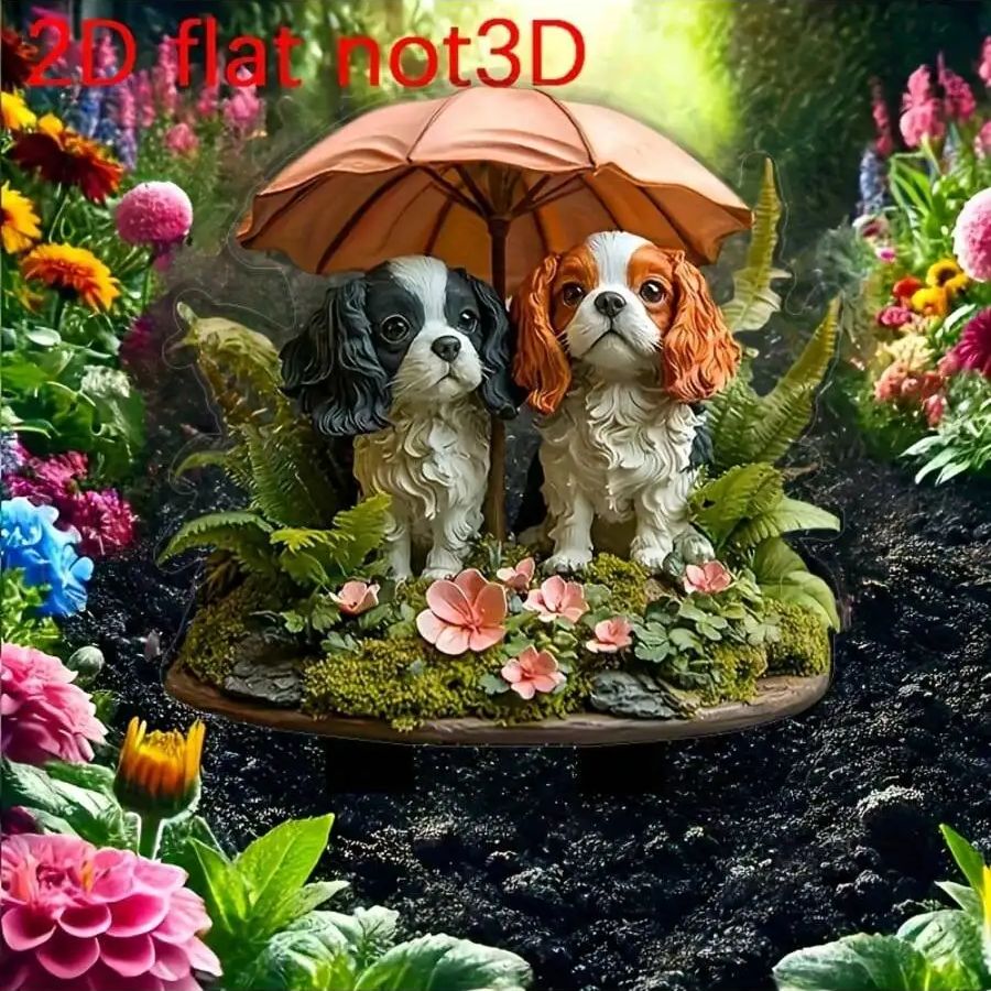 Smart Garden Ornaments - 1PCS Puppy Flowerpot Decorative Pile Multifunctional