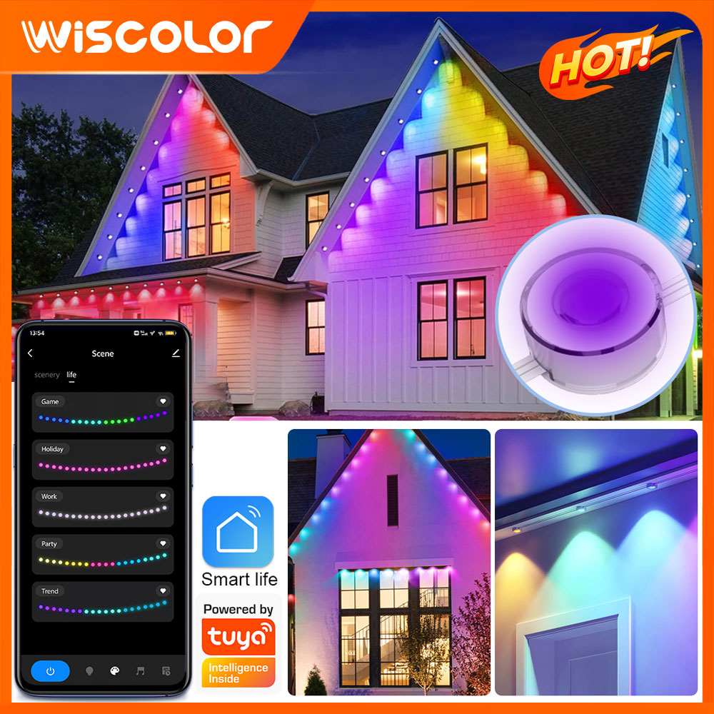 Smart Garden Outdoor - Smart WIFI RGB Eaves Lighting Outdoor