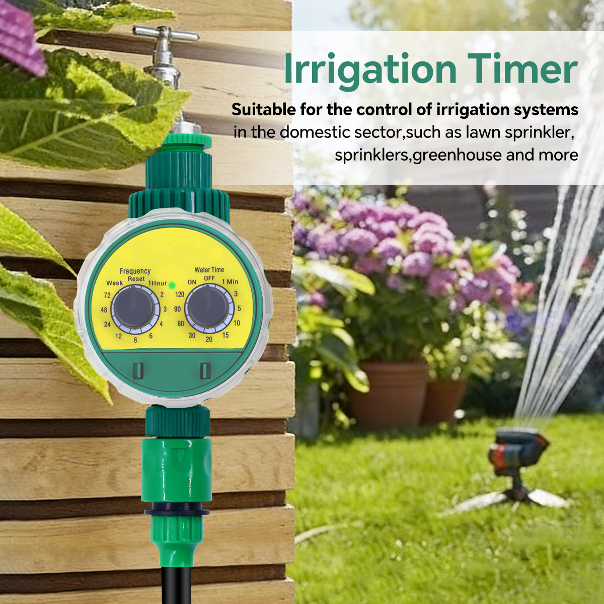 Smart Garden Tap Timer - Garden Watering Timer Water Control Device