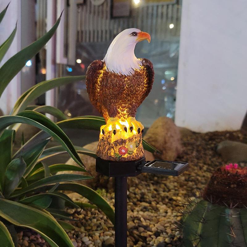 Solar Resin Eagle Lawn Lamp, O - Smart Garden Ornaments recension och pris