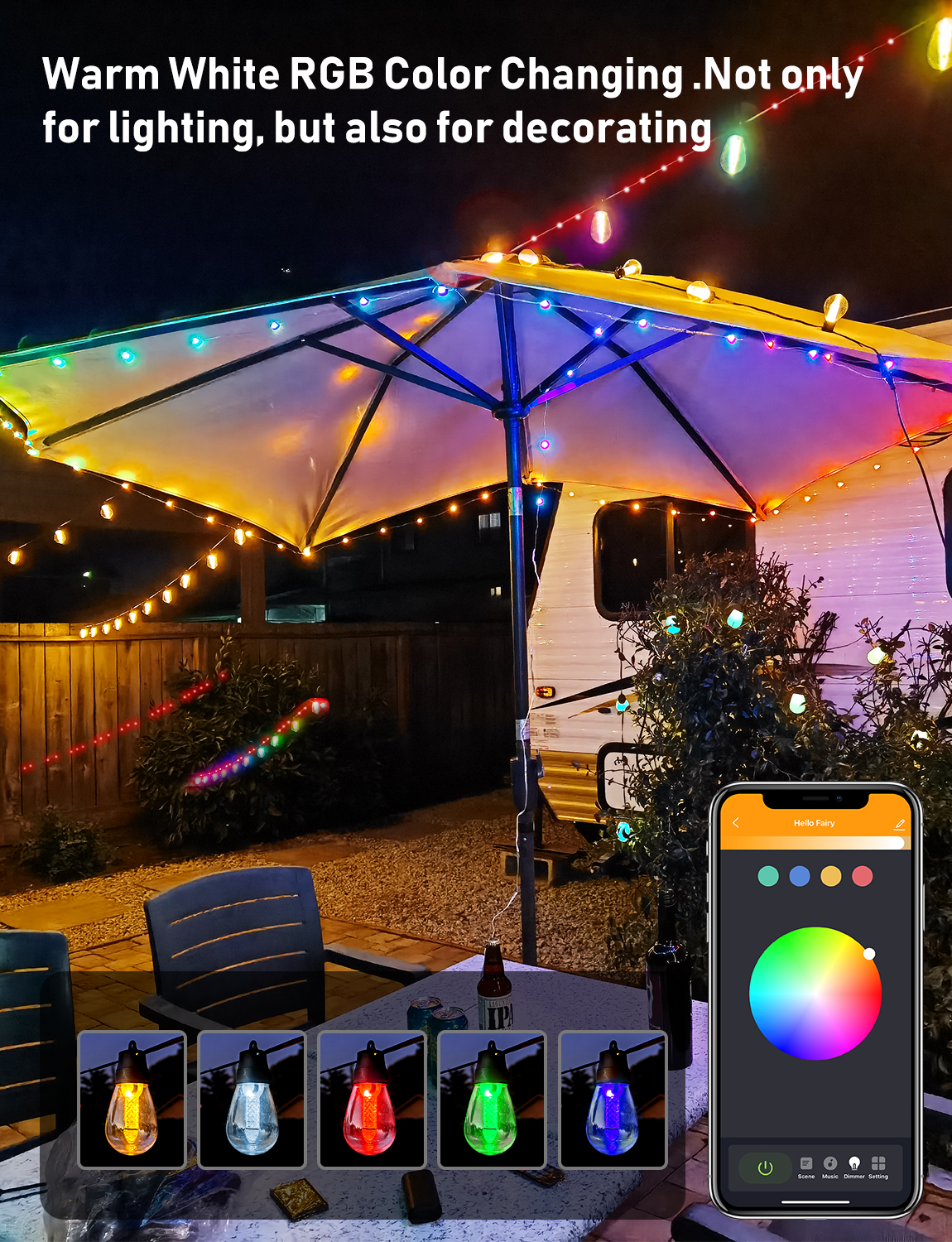 RSH Hot Sale S14 Smart String  - Smart Garden Outdoor recension och pris
