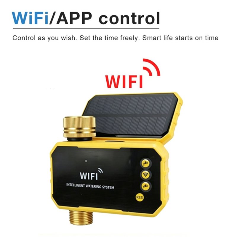 AA84 WIFI Solar Irrigation Tim - Smart Garden Tap Timer recension och pris
