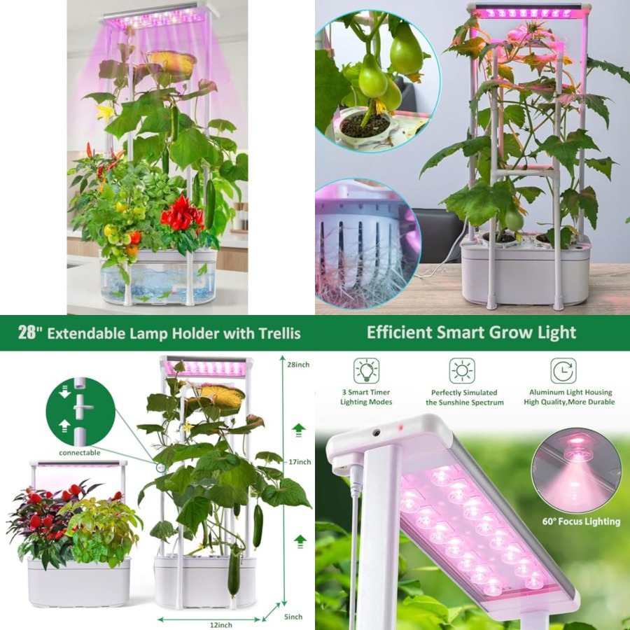 Hydroponics Growing System kit - Smart Garden System recension och pris