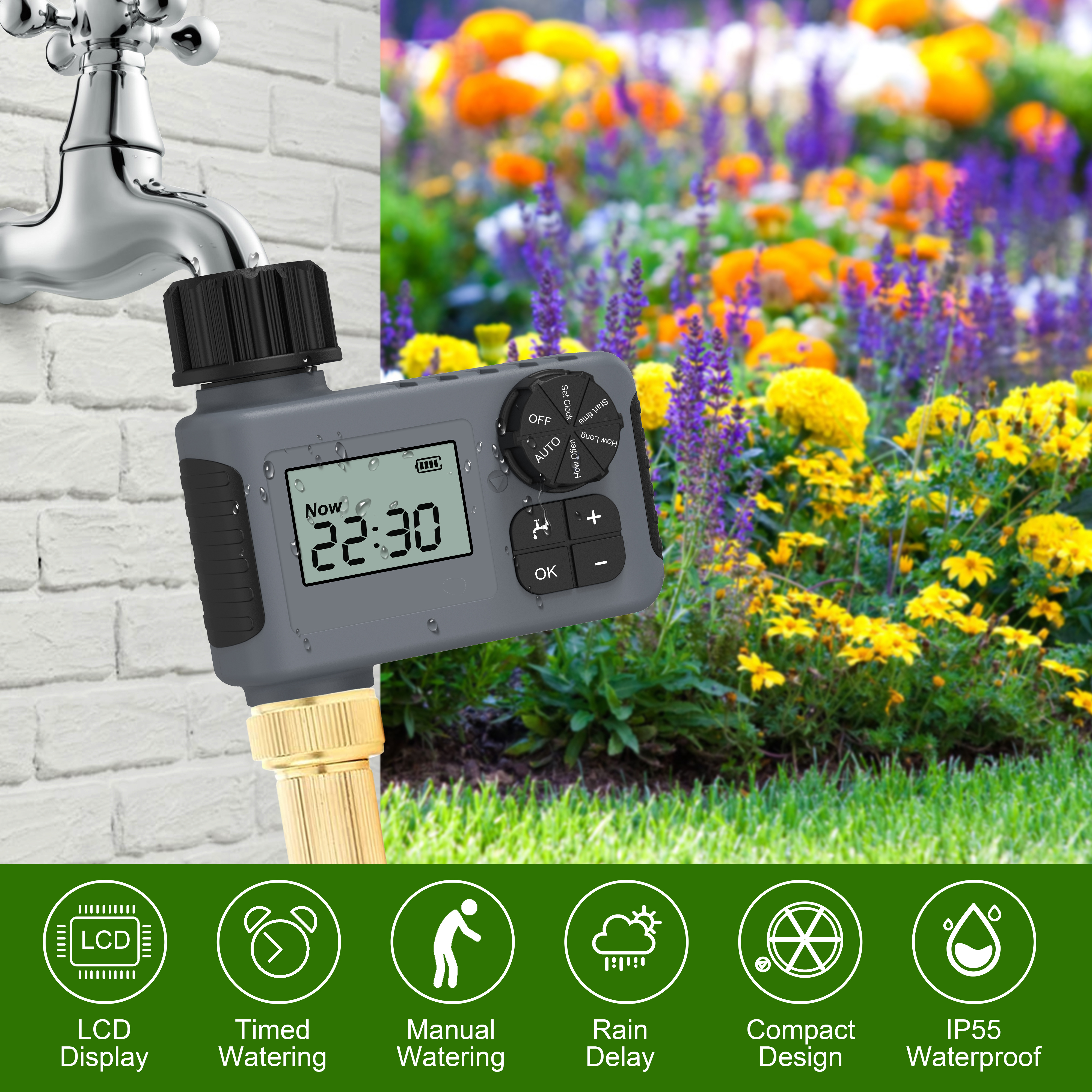Automatic watering timer intel - Smart Garden System recension och pris