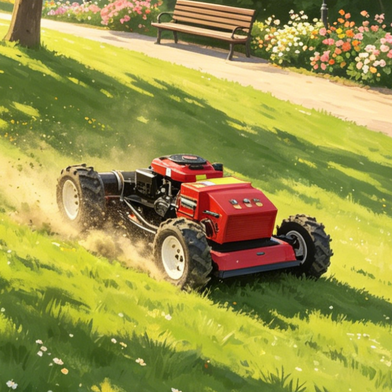 Customized All Terrain RC Lawn - Smart Garden Trimmer recension och pris