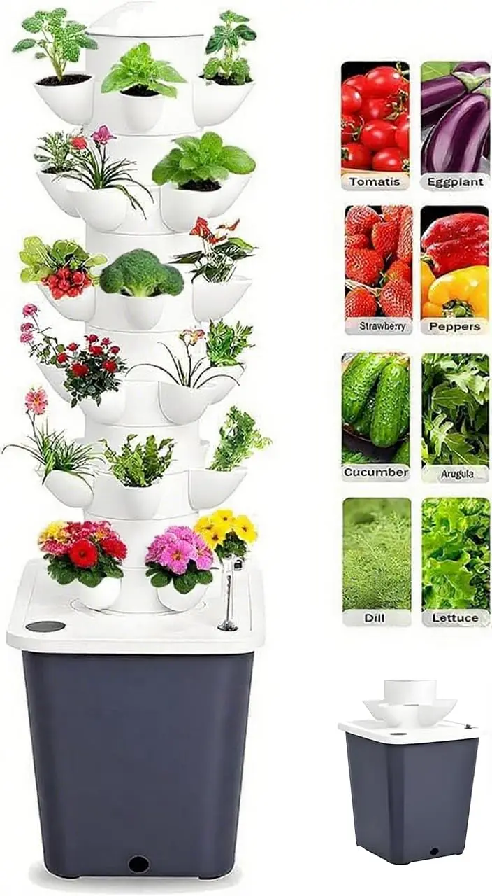 Vertical Hydroponic Garden Sys - Smart Garden System recension och pris