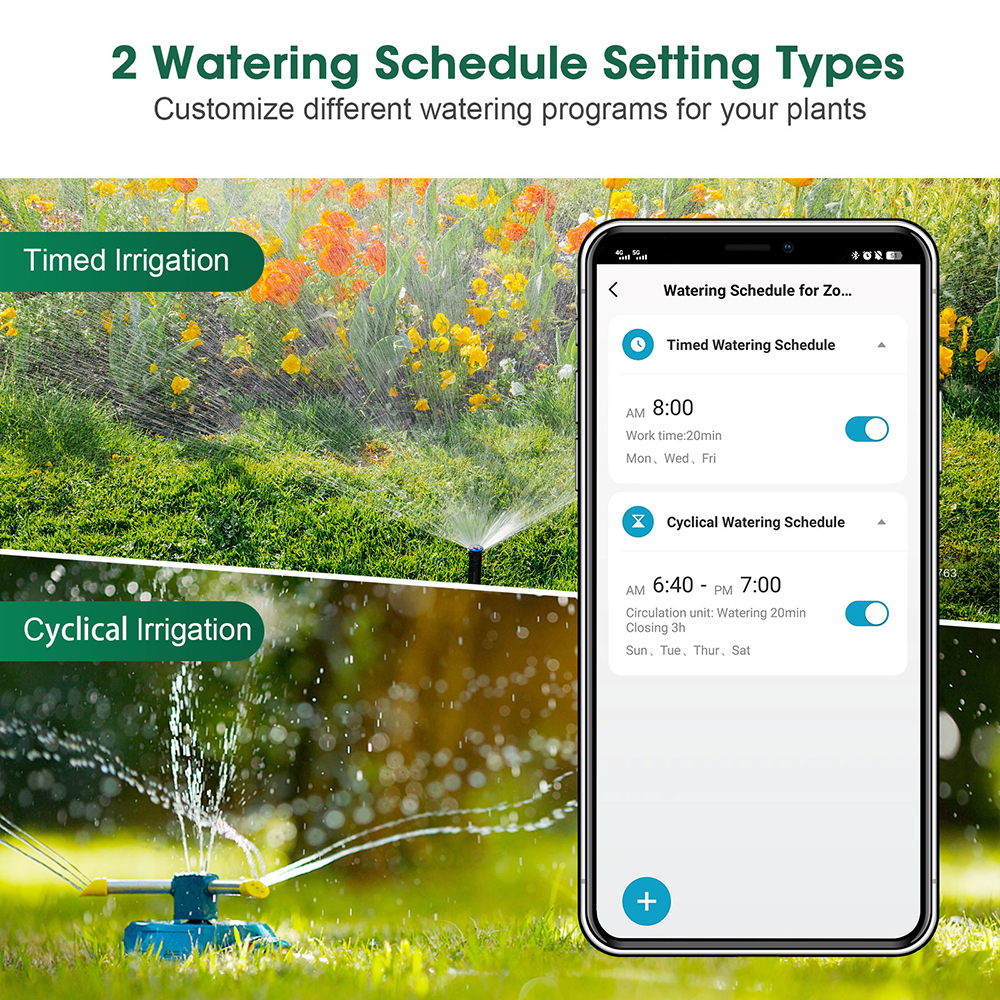 Tuya Smart Water Timer Zigbee/ - Smart Garden System recension och pris