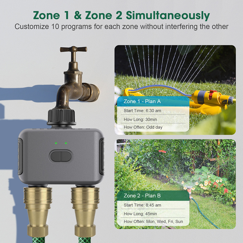 Tuya Smart Water Timer Zigbee/ - Smart Garden System recension och pris
