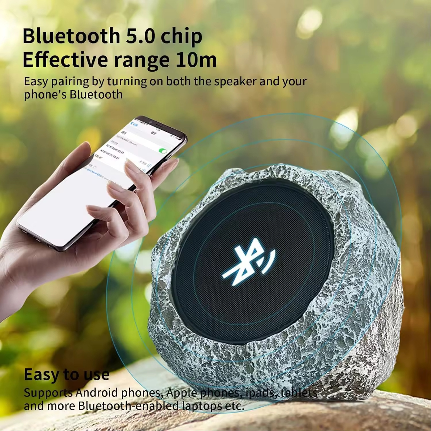 Solar Wireless Bluetooth Audio - Smart Garden Apple recension och pris