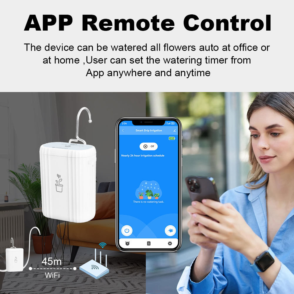 WiFi Smart Drip Irrigation Aut - Smart Garden System recension och pris