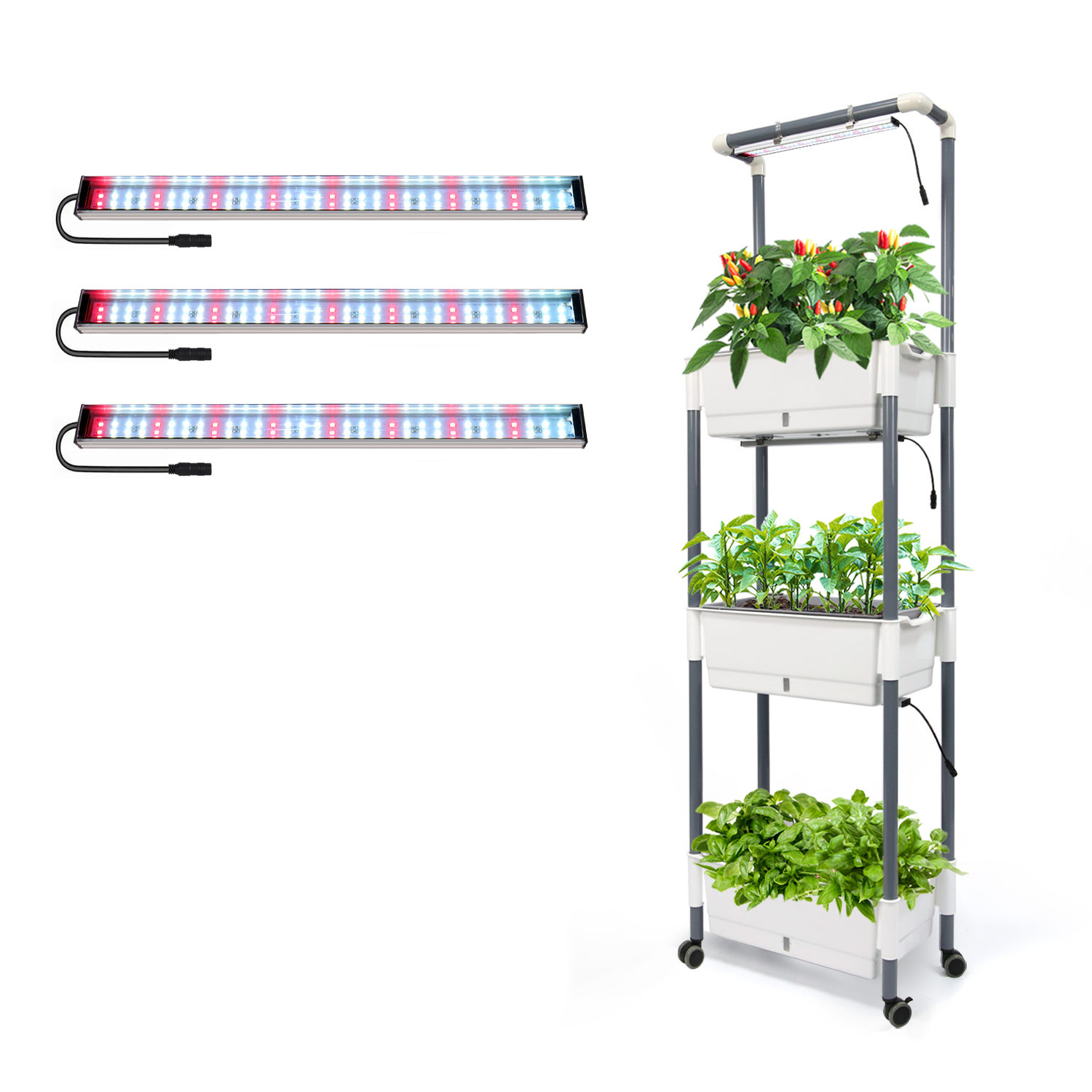 3-layer Garden Planter Box Sta - Smart Garden Vertical Planter recension och pris