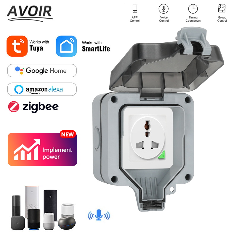 Avoir Wifi Smart Socket IP66 W - Smart Garden Outdoor recension och pris