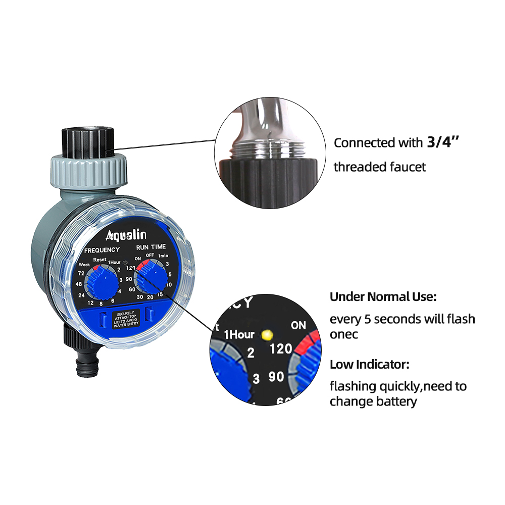 Garden Watering Timer Ball Val - Smart Garden Tap Timer recension och pris