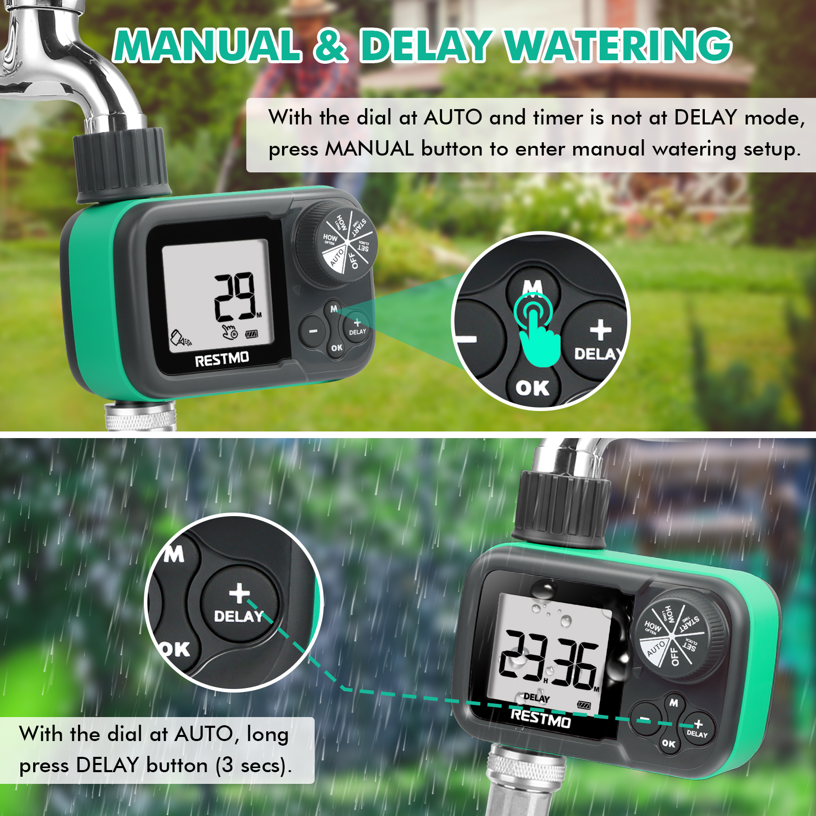 Automatic Ball Valve Water Tim - Smart Garden Tap Timer recension och pris