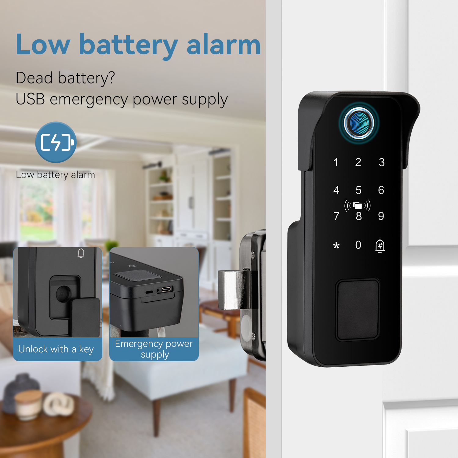 Waterproof Smart Door Lock Fin - Smart Garden Outdoor recension och pris