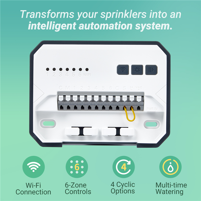 INKBIRD Wi-Fi 6-Zone Auto Irri - Smart Garden Tap Timer recension och pris
