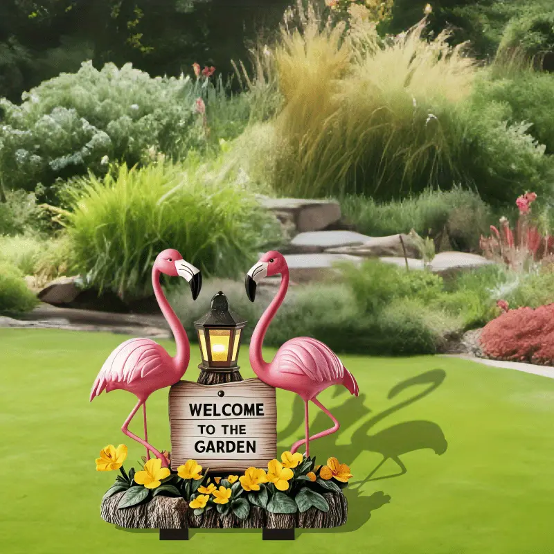 1PCS Flamingo Outdoor Decorati - Smart Garden Ornaments recension och pris
