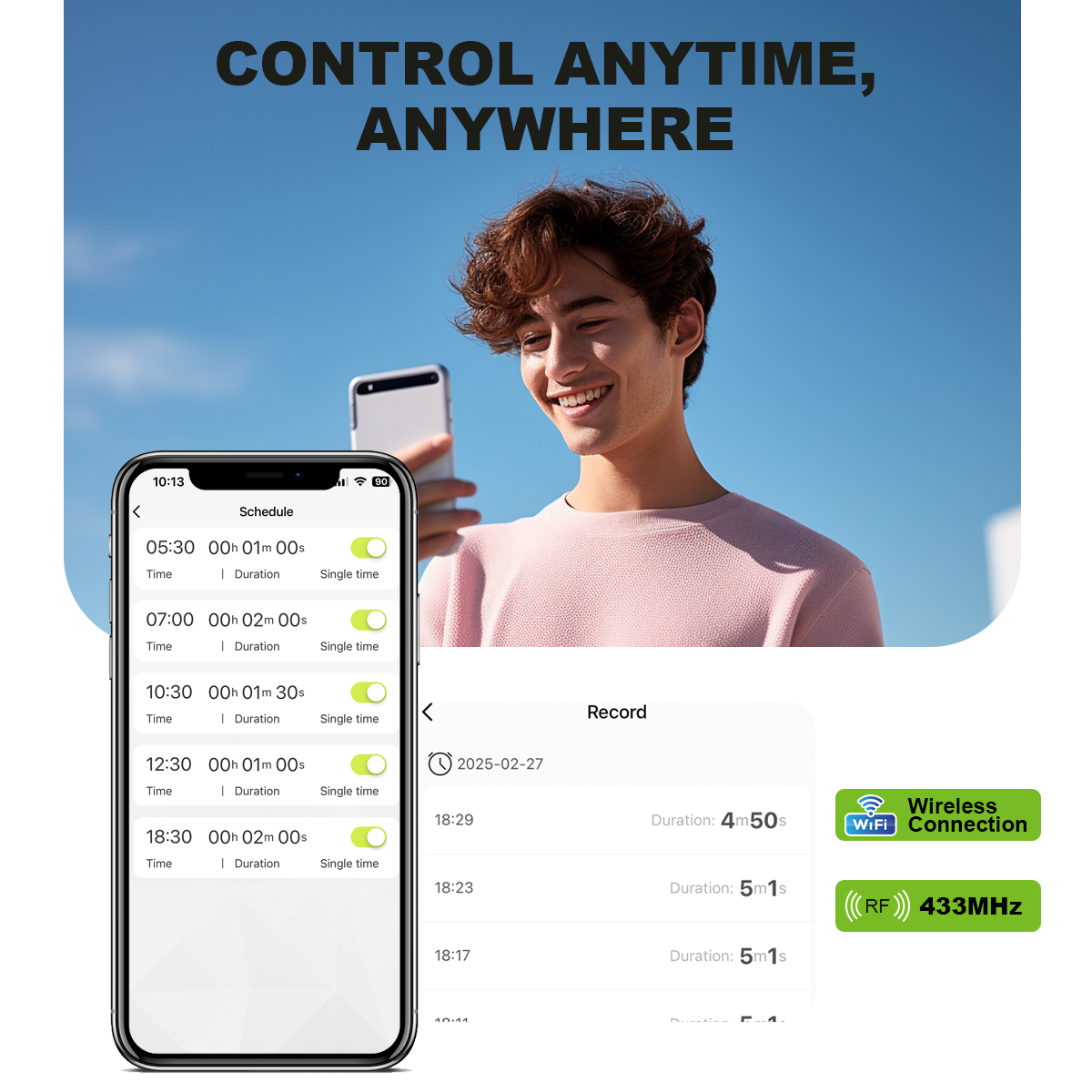 4 Outlet Programmable Water Ti - Smart Garden Outdoor recension och pris