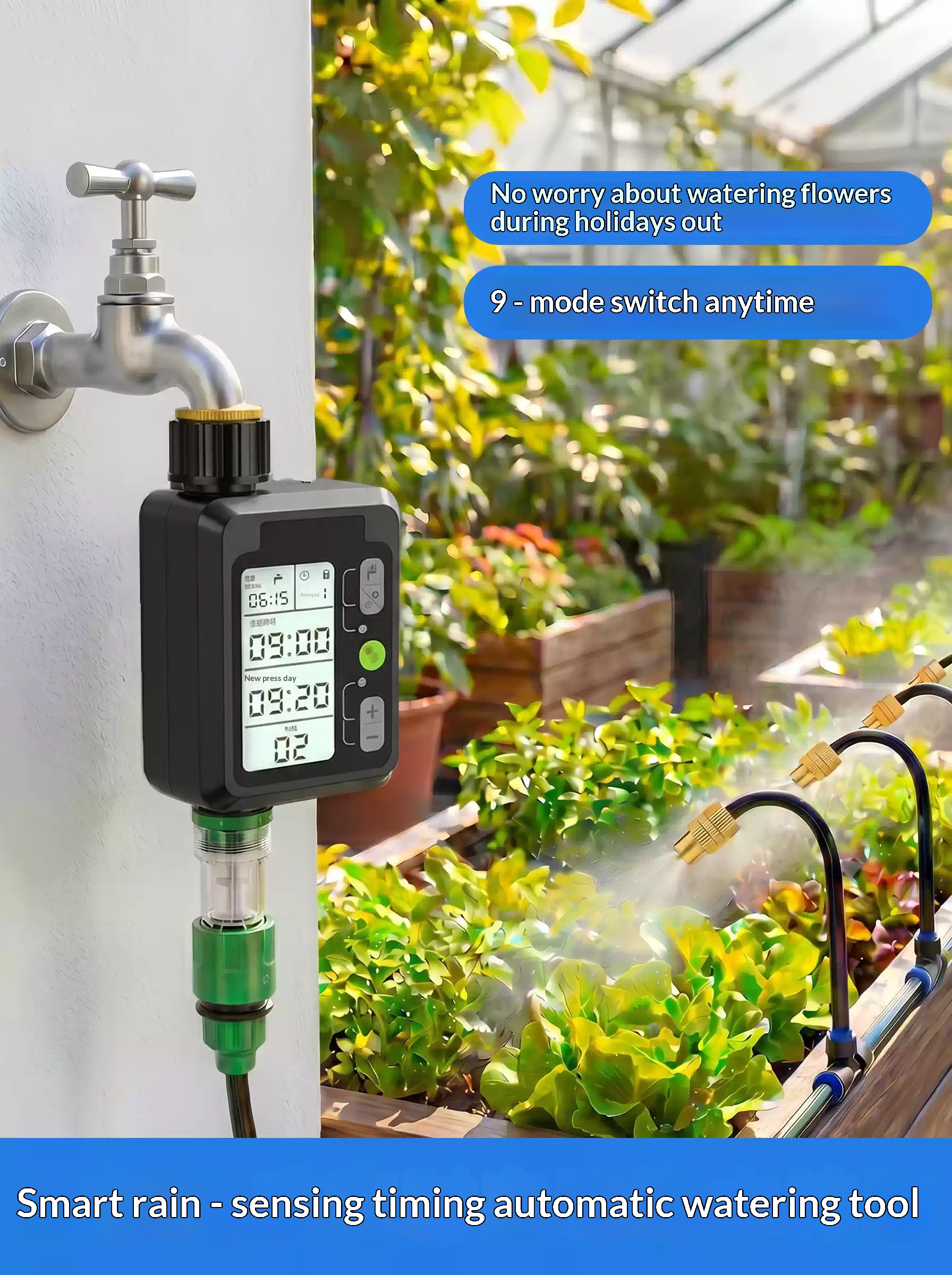 Courtyard Smart Spray Watering - Smart Garden Tap Timer recension och pris