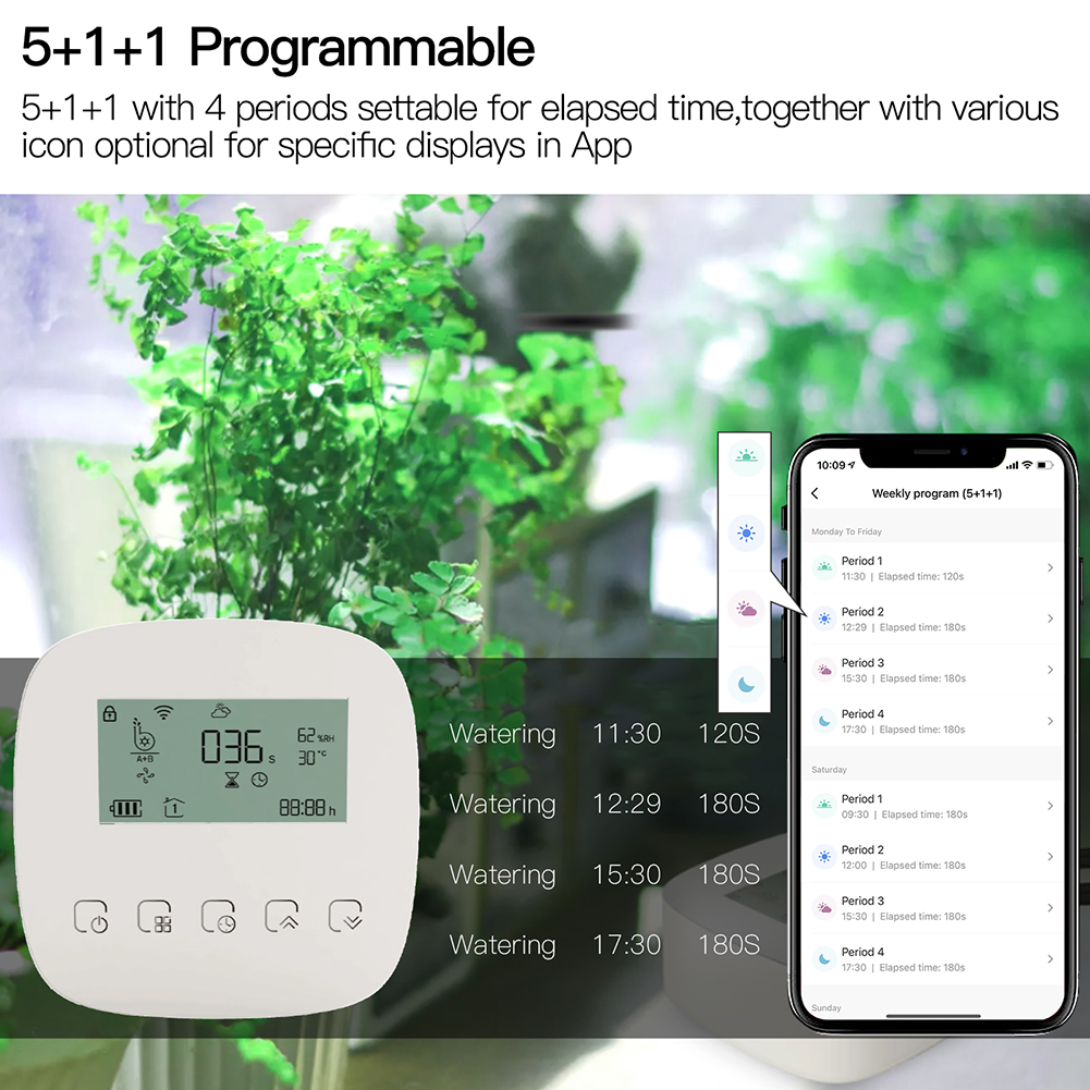 WiFi Tuya Smart Watering Machi - Smart Garden System recension och pris