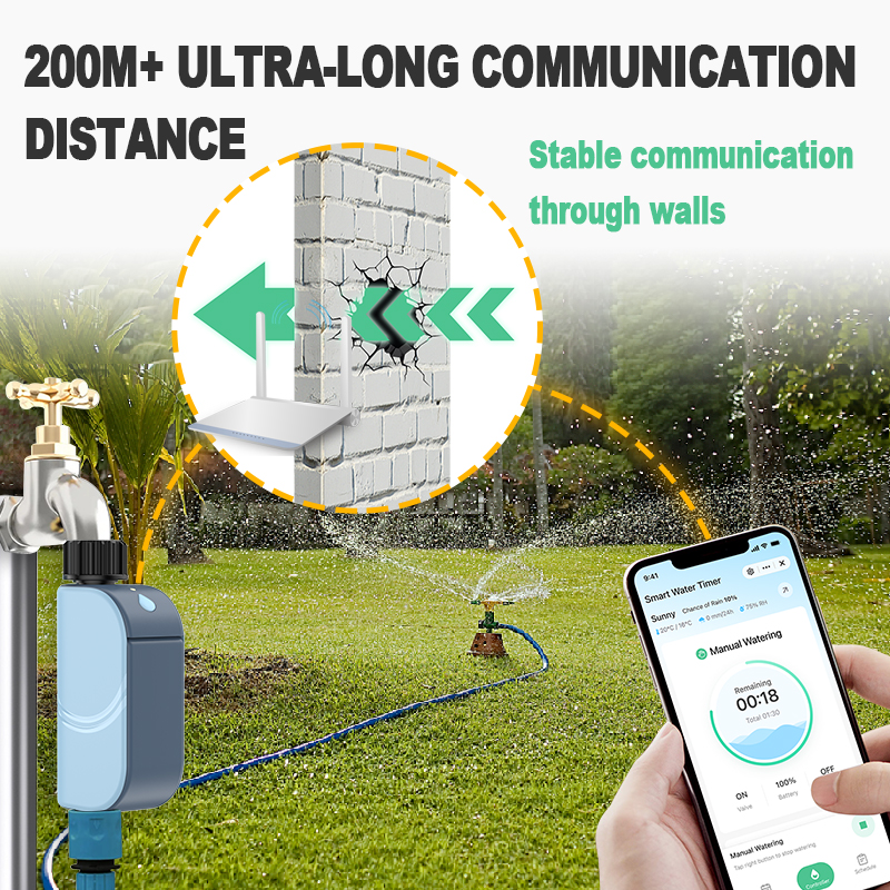 Smart Tuya WIFI Garden Waterin - Smart Garden Tap Timer recension och pris